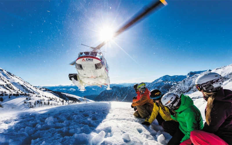 Monashees Helikopter